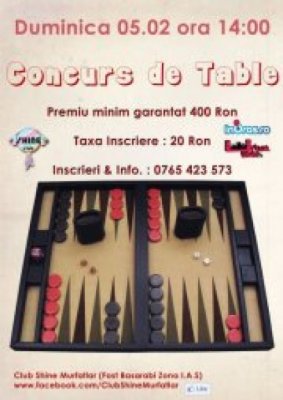 Concurs de table la Murfatlar